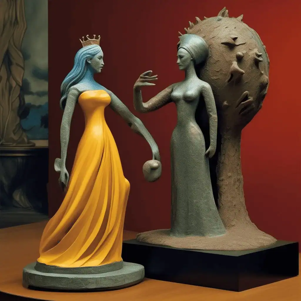 The King Playing with the Queen – Max Ernst