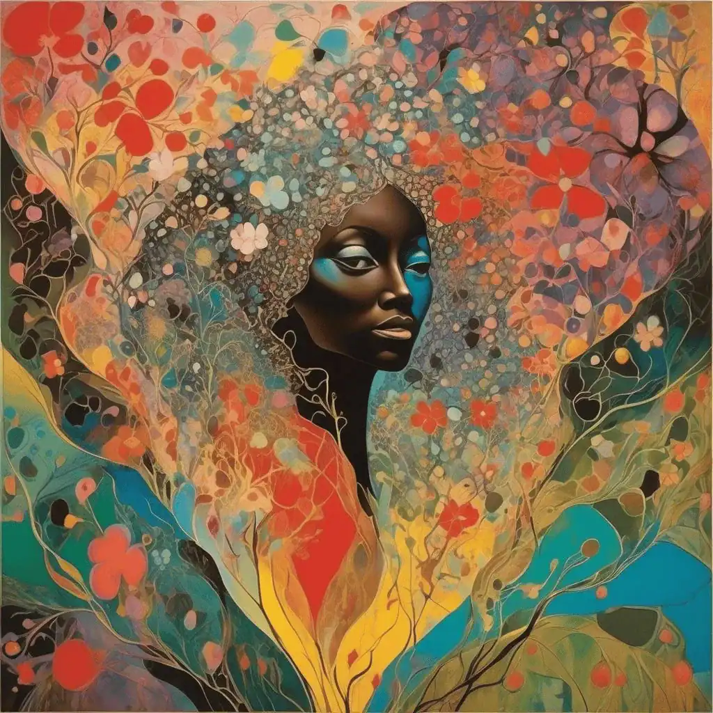 Blossom – Chris Ofili